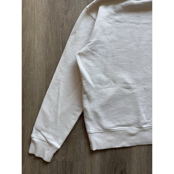 Polo Ralph Lauren Athletic White Hoodie Vintage Style Sweater Medium Rare Hype - Picture 11 of 16